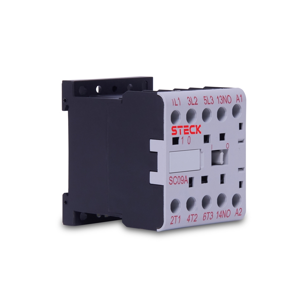 CONTATOR MINI TRIPOLAR 12A 1NA 220VCA - STECK