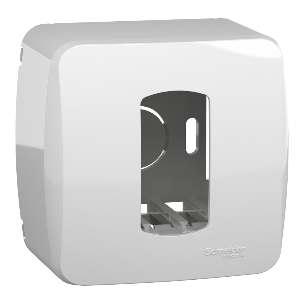 Caixa Sobrepor p/ 1 Modulo Branco Linha Miluz - Schneider