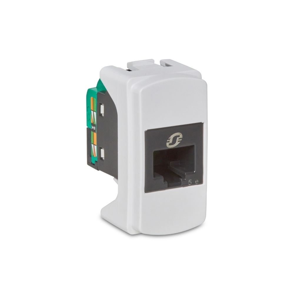Modulo Tomada RJ45 8 Fios UTP CAT5e Linha Miluz - Schneider