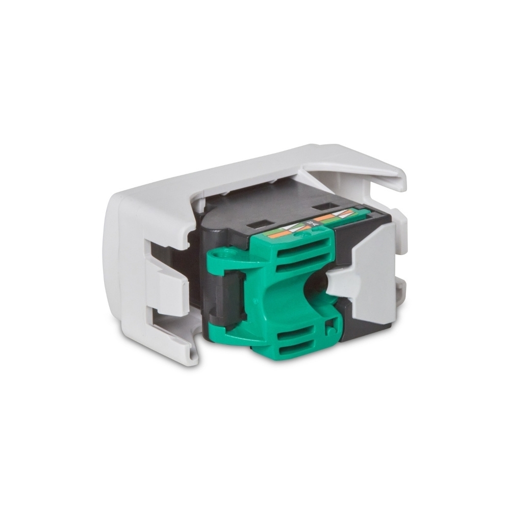 Modulo Tomada RJ45 8 Fios UTP CAT5e Linha Miluz - Schneider
