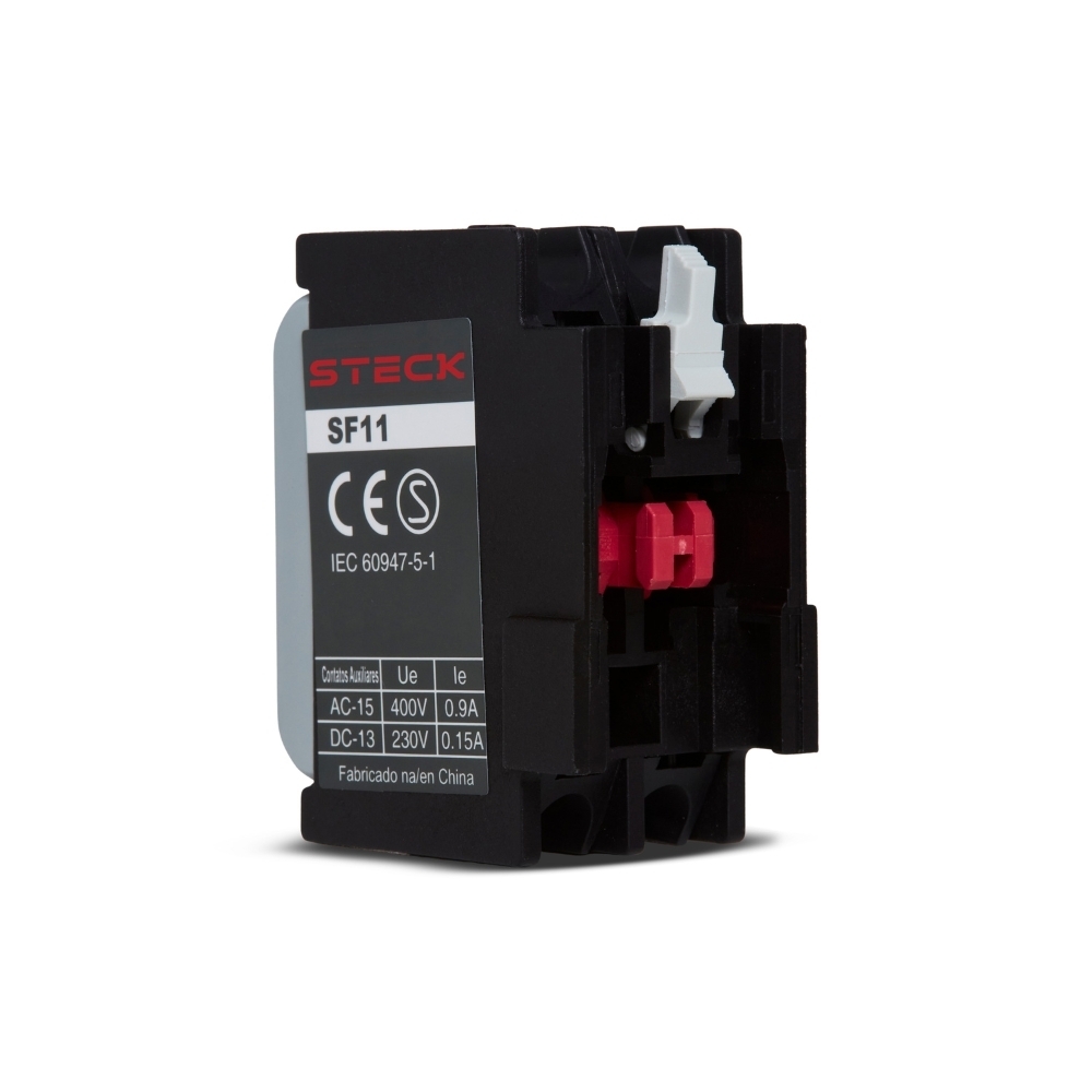 BLOCO CONTATO AUXILIAR FRONTAL 1NA+NF - STECK