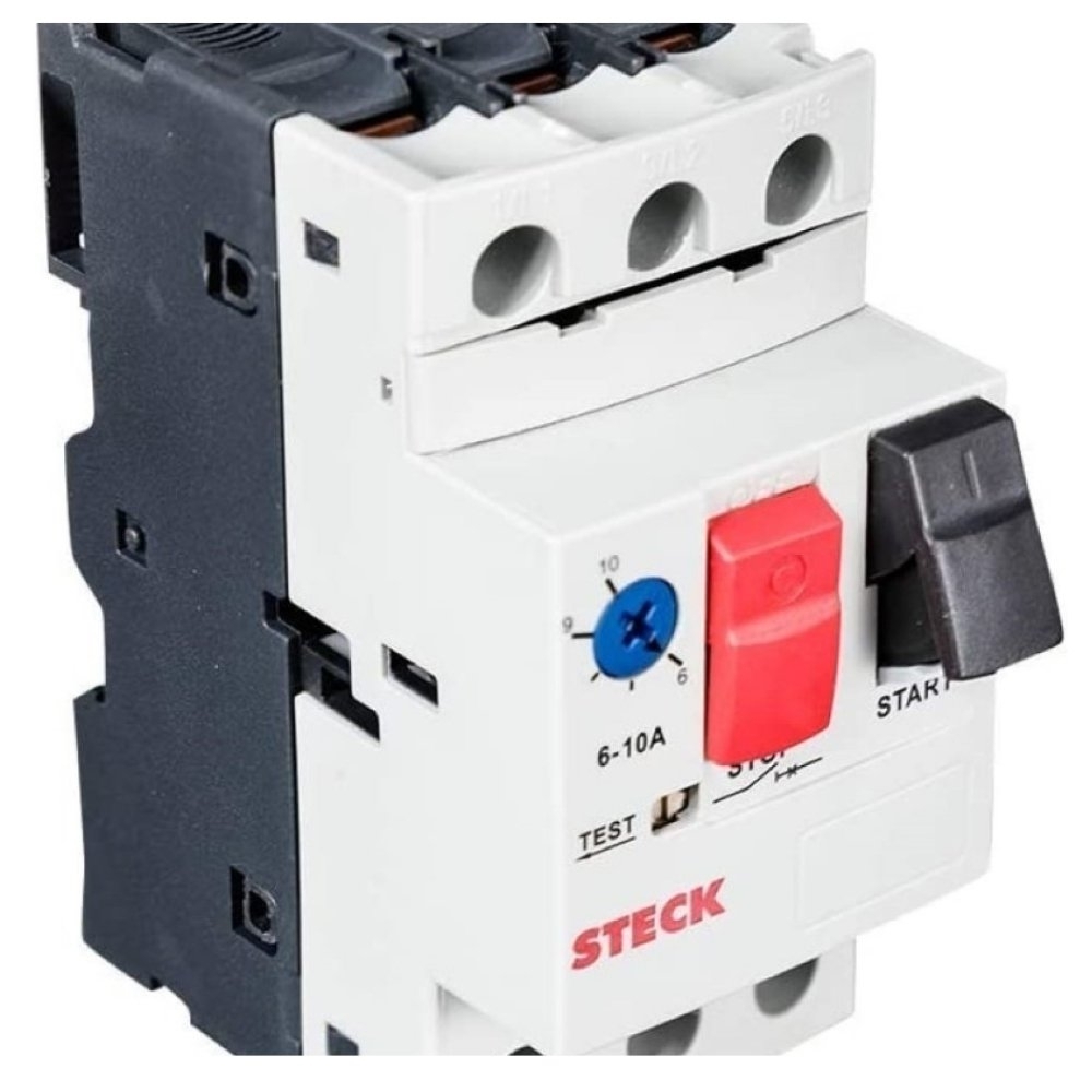 DISJUNTOR MOTOR TERMOMAGNETICO TRIFASICO 25A 9?14A - STECK