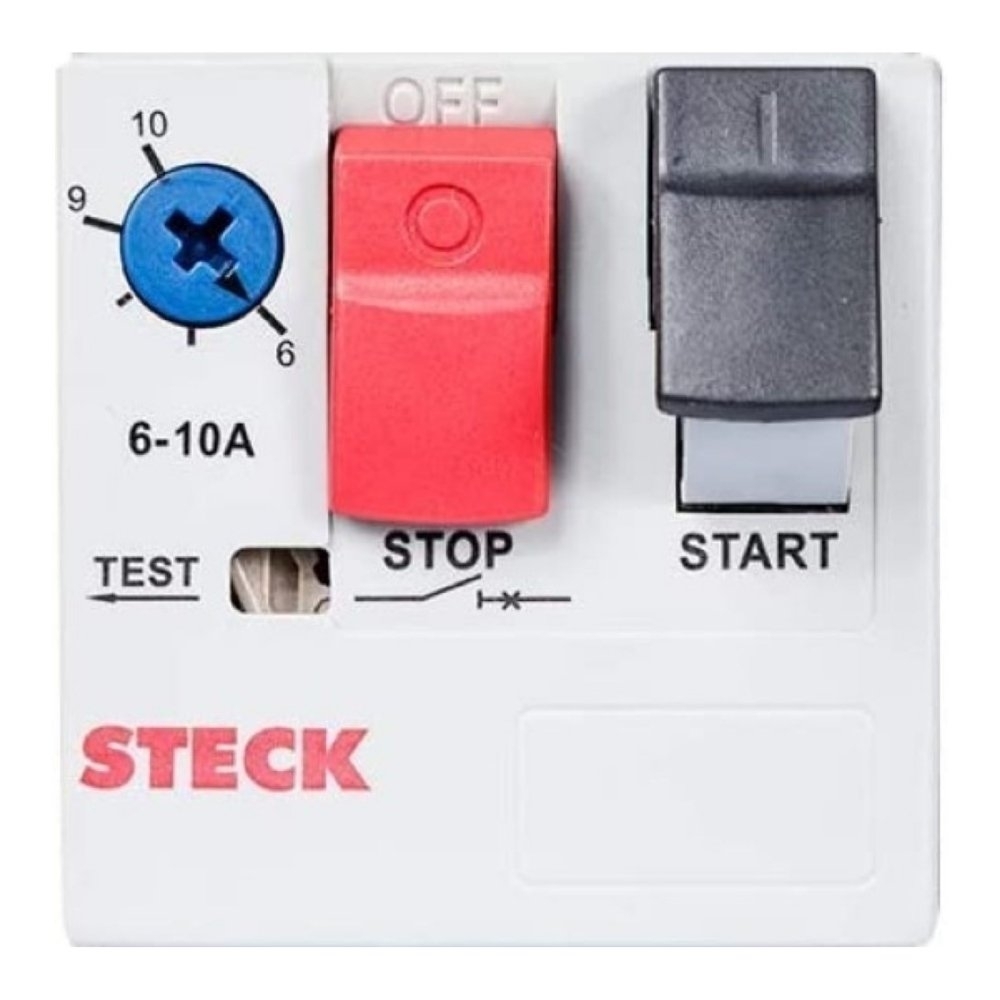 DISJUNTOR MOTOR TERMOMAGNETICO TRIFASICO 25A 9?14A - STECK