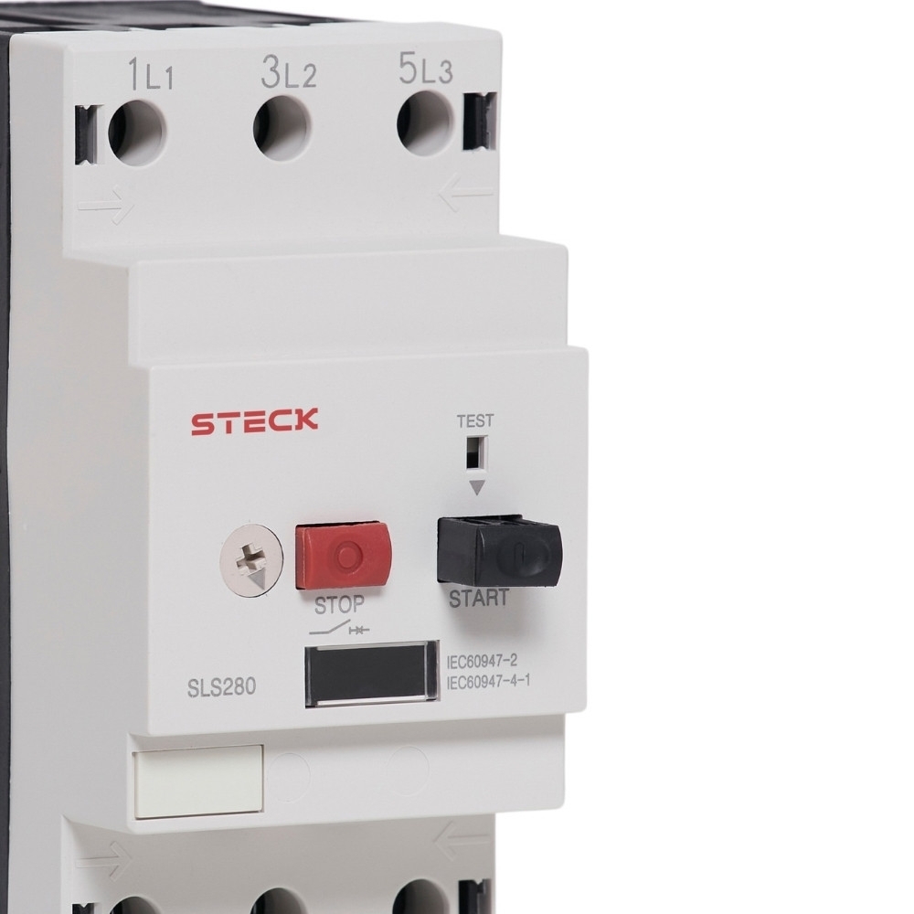 Disjuntor-Motor Termomagnetico Tripolar 80A 40-63A - Steck