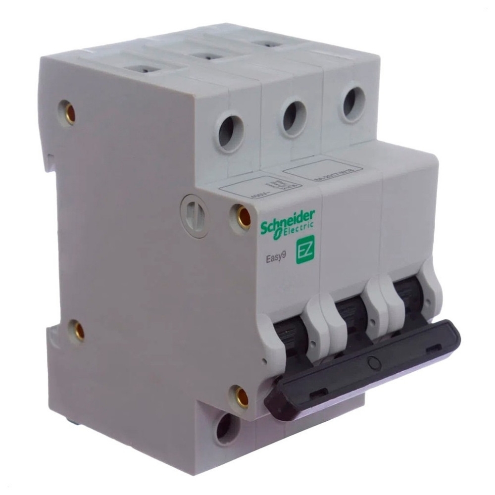 DISJUNTOR DIN TRIPOLAR 16A CURVA C - SCHNEIDER