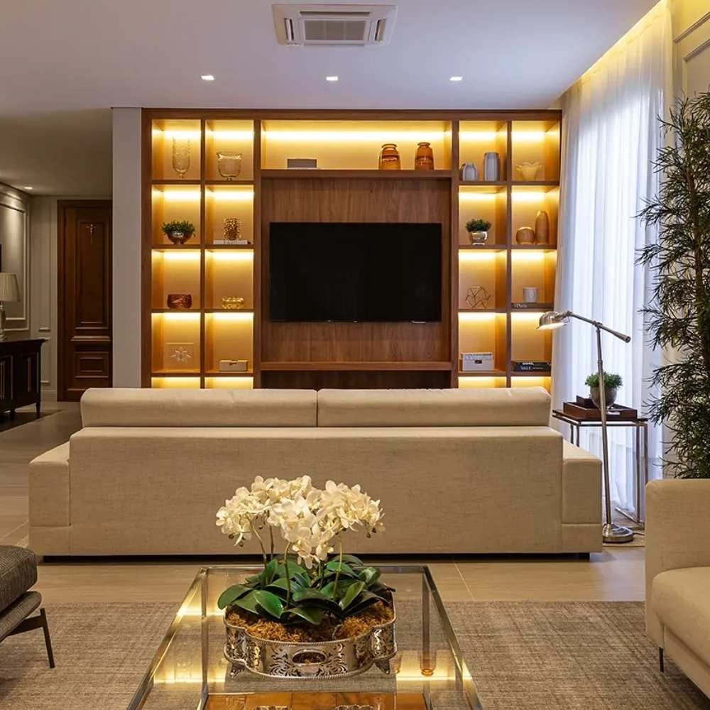 FITA LED COB 10W/METRO 12V LUZ AMARELA 3000K 1000LM IP65 ROLO 5 METROS - GAYA