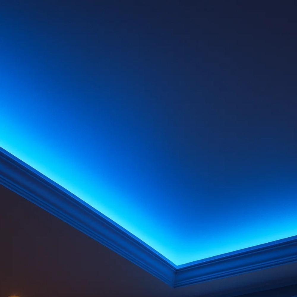 Fita Led 4,8W/m 12V Luz Azul IP65 5 Metros - CL Luz