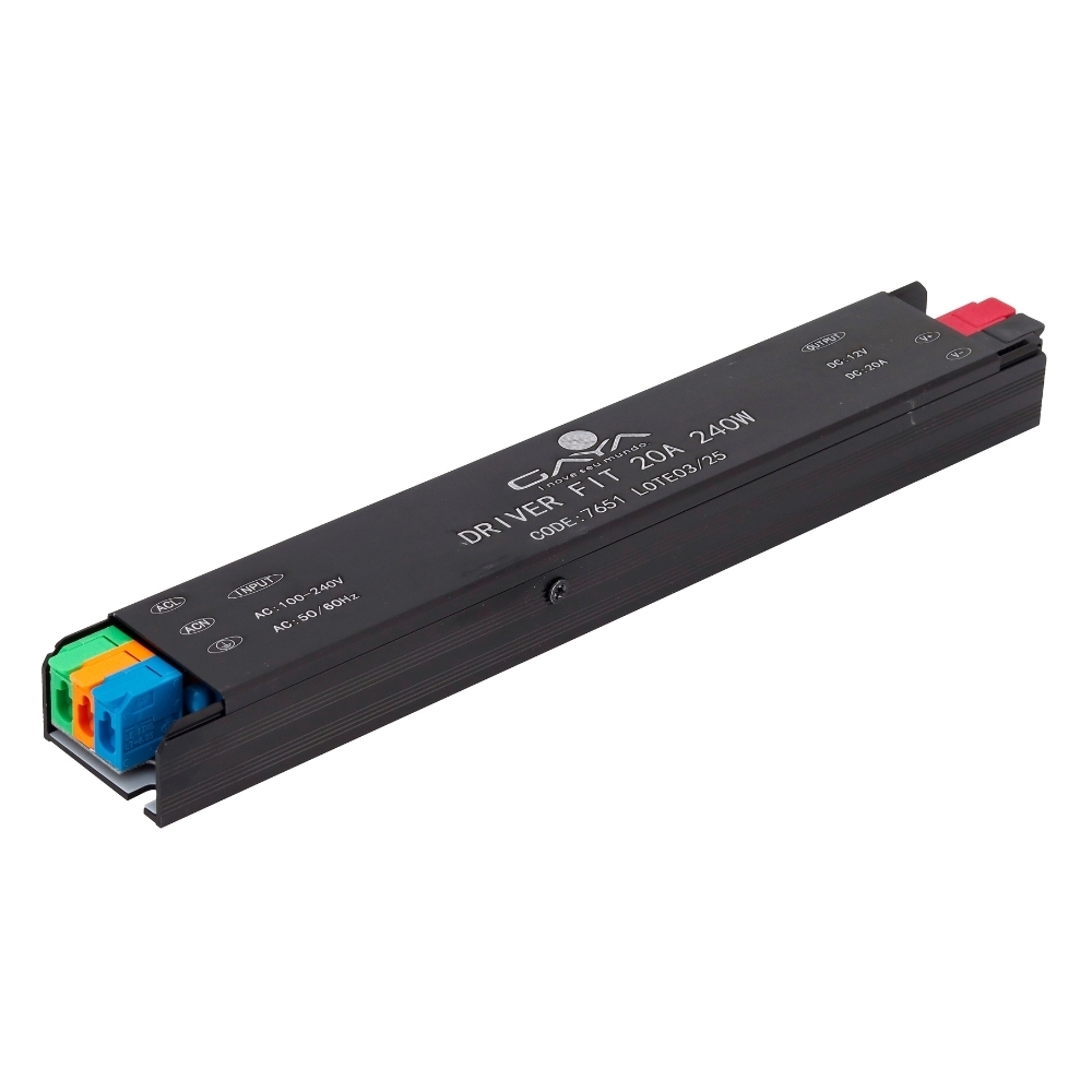 DRIVER FIT 12V 20A 240W - GAYA