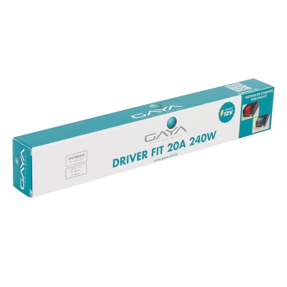 DRIVER FIT 12V 20A 240W - GAYA