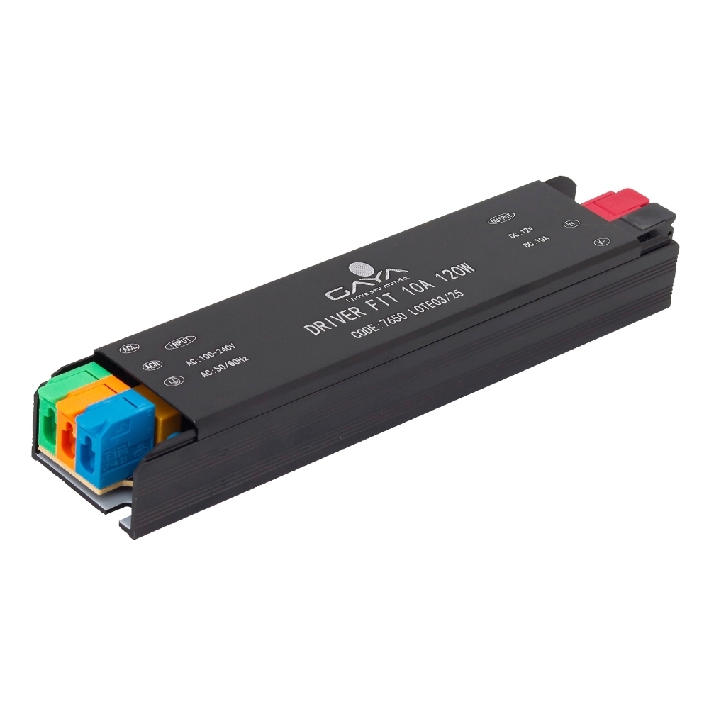 DRIVER FIT 12V 10A 120W - GAYA