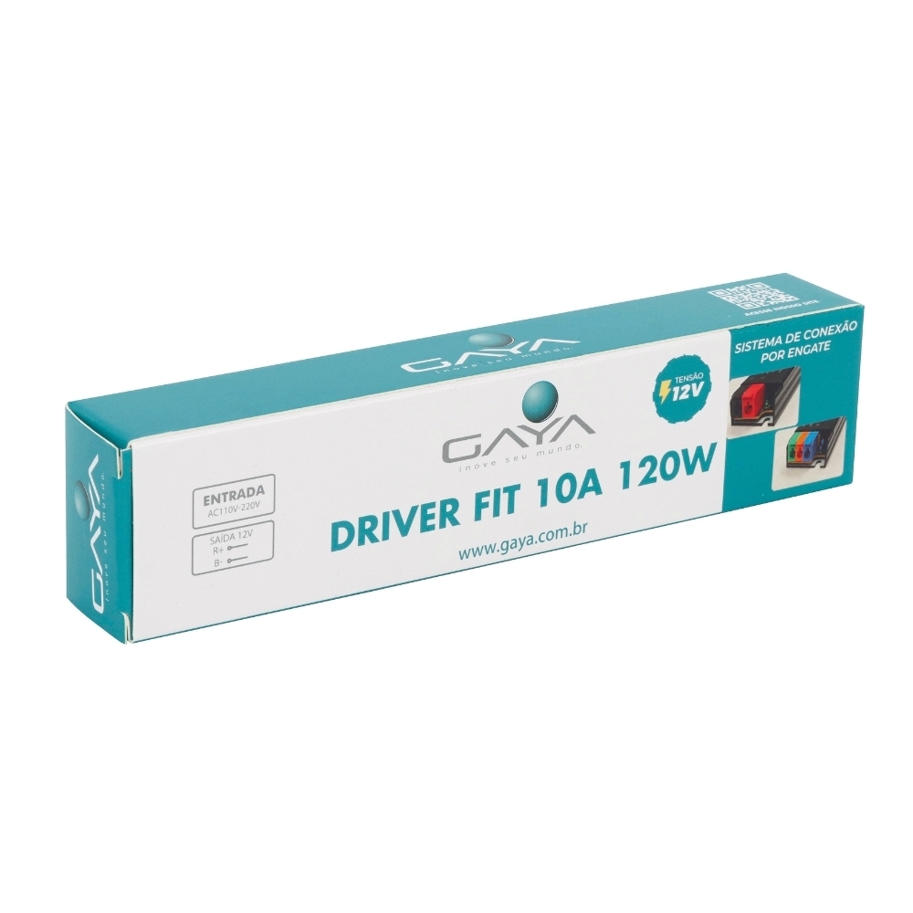 DRIVER FIT 12V 10A 120W - GAYA