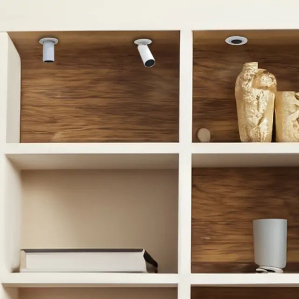 SPOT LED STIK 3W BIVOLT LUZ AMARELA 2700K 270LM BRANCO DIRECIONAVEL RETR IP20 - GAYA