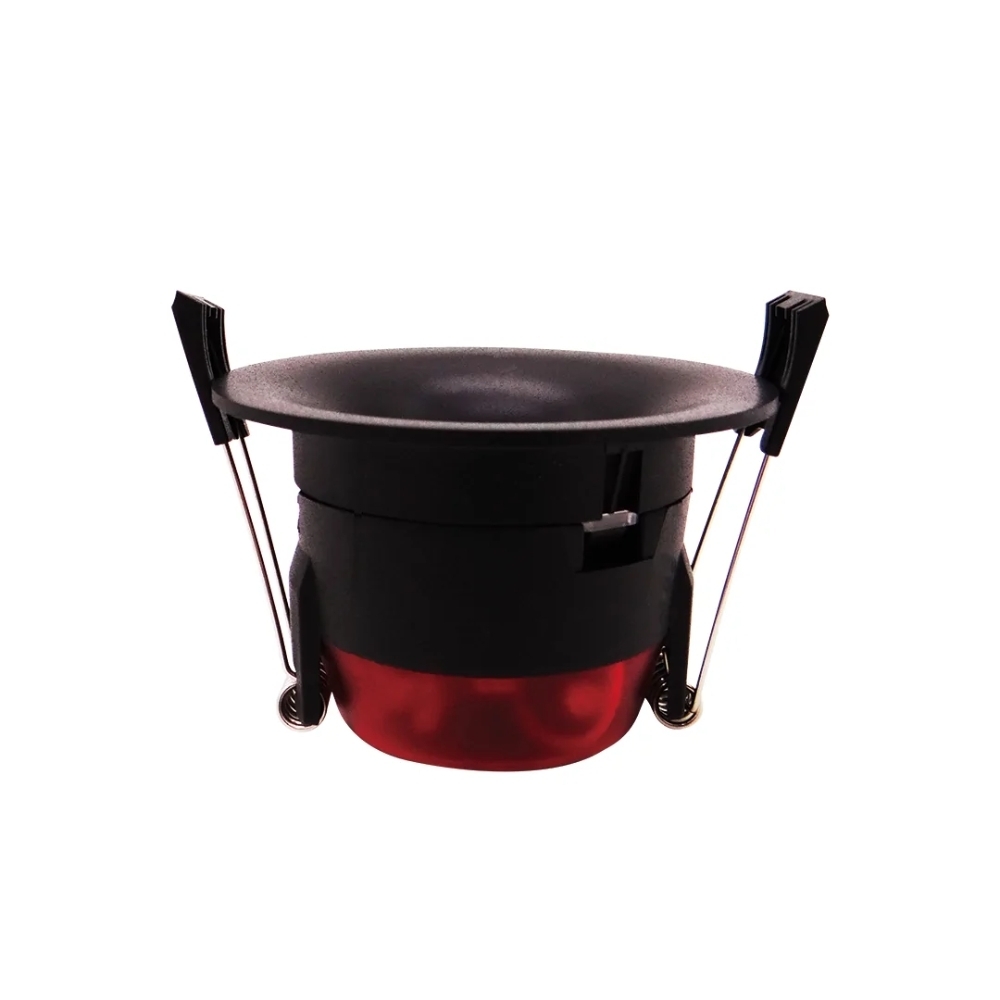 SPOT LED EMBUTIR 8W BIVOLT 2700/3000/4000/6500K 640LM PRETO 55G IP65 - GAYA