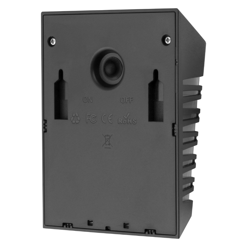 ARANDELA LED SOLAR ARUANA 3W BIVOLT LUZ AMARELA 3000K 180LM IP54 - GAYA