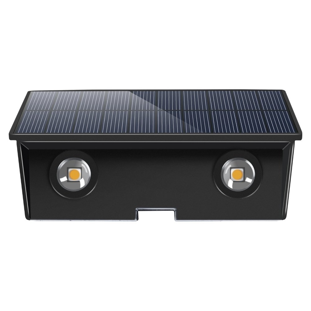 ARANDELA LED IUMI 2 FACHOS 4W BIVOLT LUZ AMARELA 3000K 240LM IP65 - GAYA