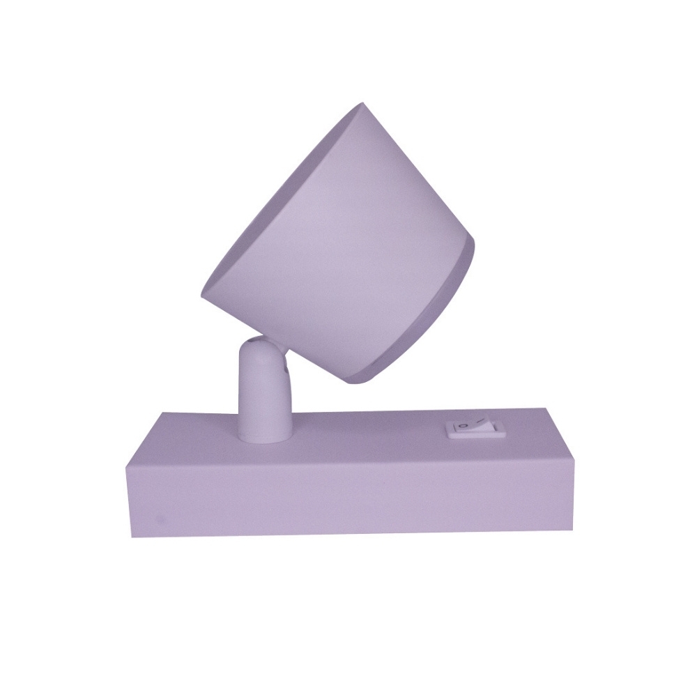 ARANDELA LED MYA FACHO DUPLO 7W BIVOLT LUZ AMARELA 3000K 480LM BRANCO - GAYA