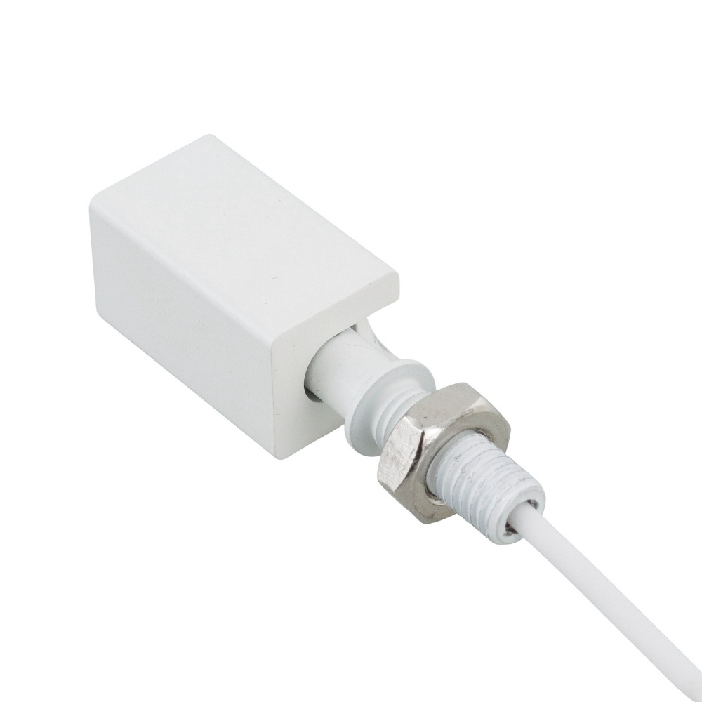 SPOT LED MINI LEYA 1W 24V LUZ AMARELA 2700K 90LM QUADRADO BRANCO COM 2 PECAS - GAYA