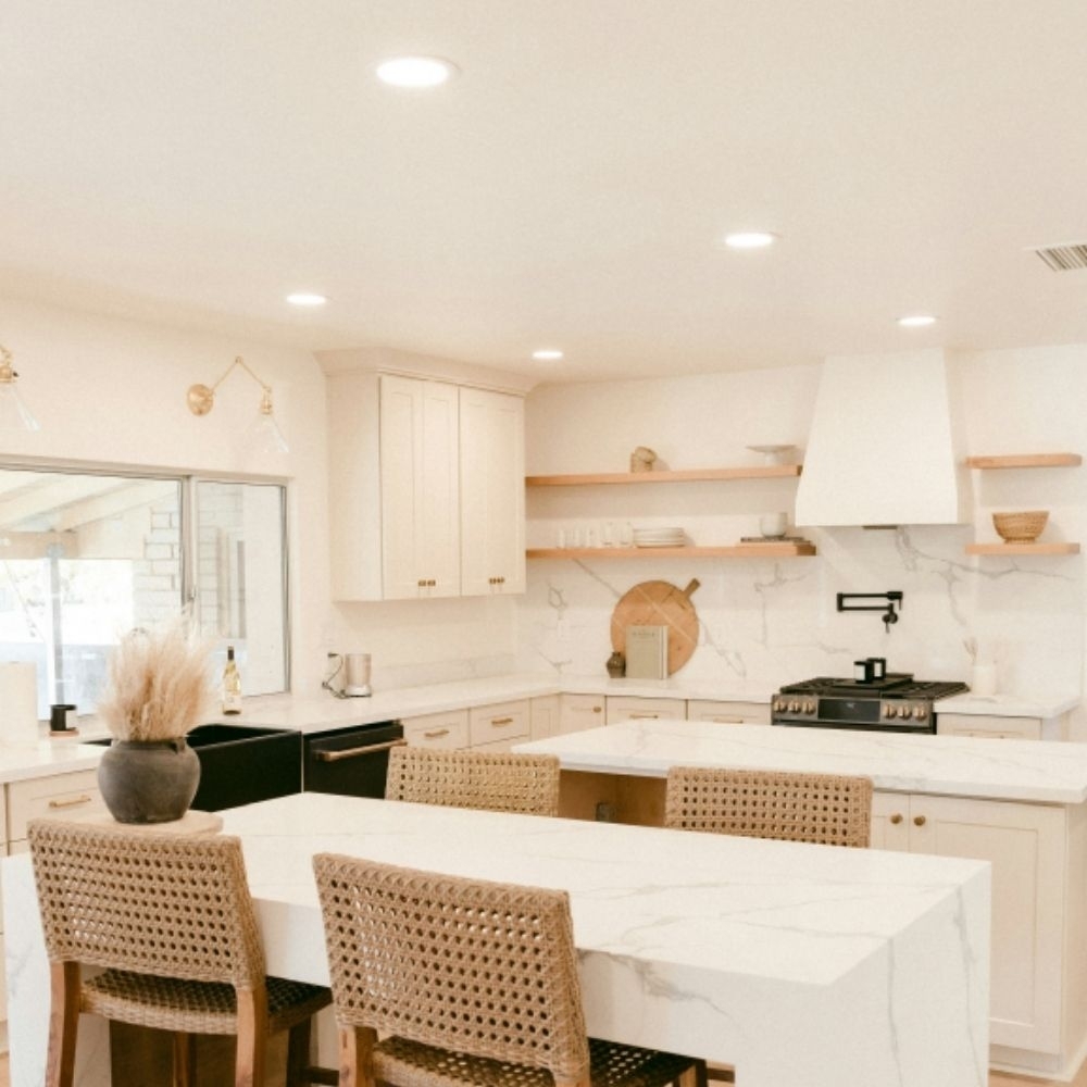 PAINEL LED EMBUTIR RECUADO 36W BIVOLT LUZ NEUTRA 4000K 3600LM REDONDO BRANCO 22CM - LUMINATTI