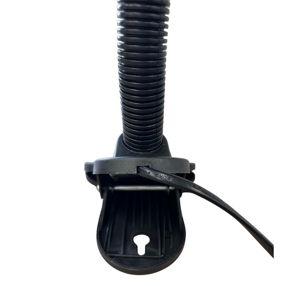 LUMINARIA DE MESA VIKING PARA 1 LAMPADA E27 BIVOLT CLIP AZUL - LUMINATTI