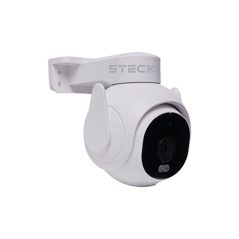 CAMERA DE SEGURANCA EXTERNA PTZ 360G FULL HD WI-FI IP65 AMBIENTE CONECTADO - STECK