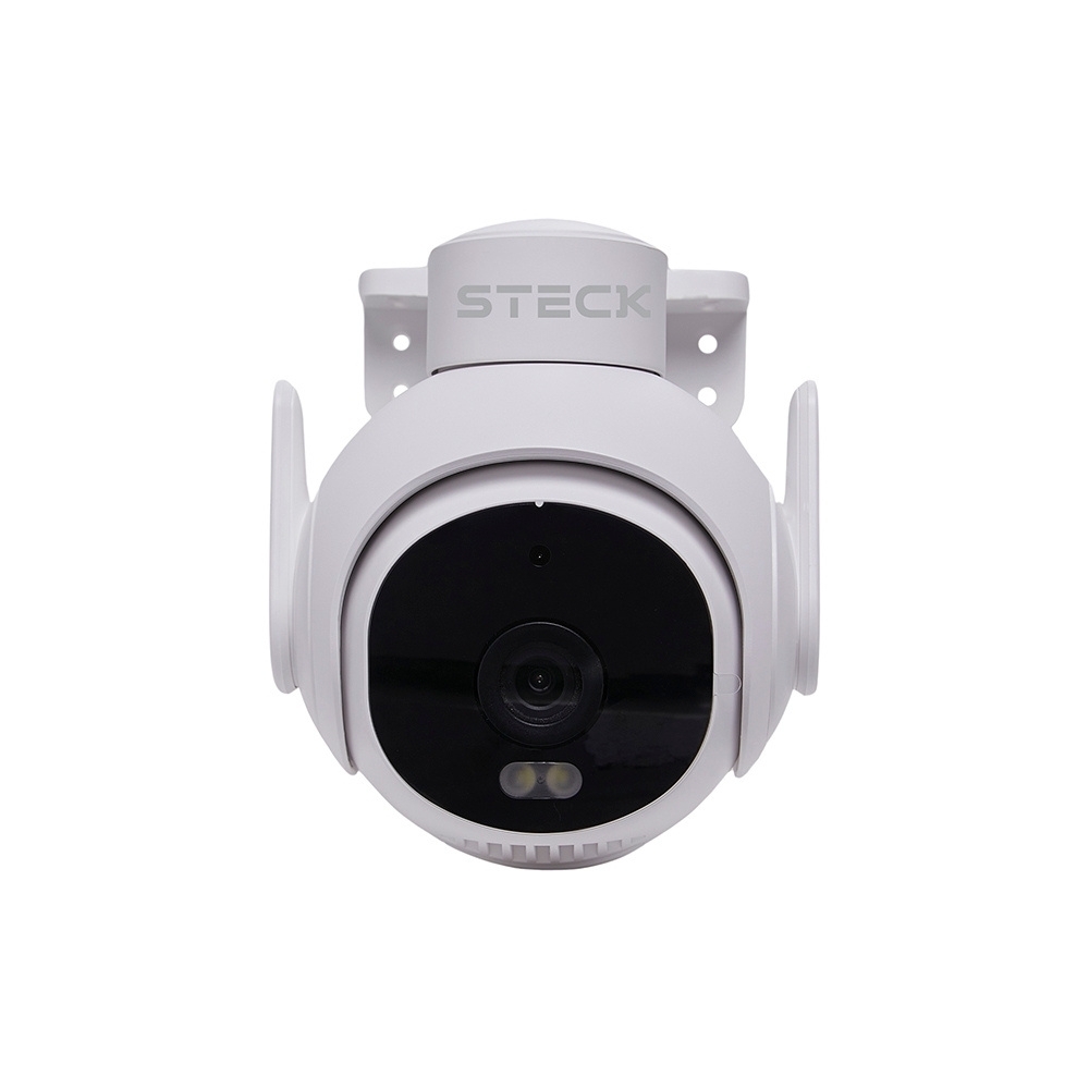 CAMERA DE SEGURANCA EXTERNA PTZ 360G FULL HD WI-FI IP65 AMBIENTE CONECTADO - STECK