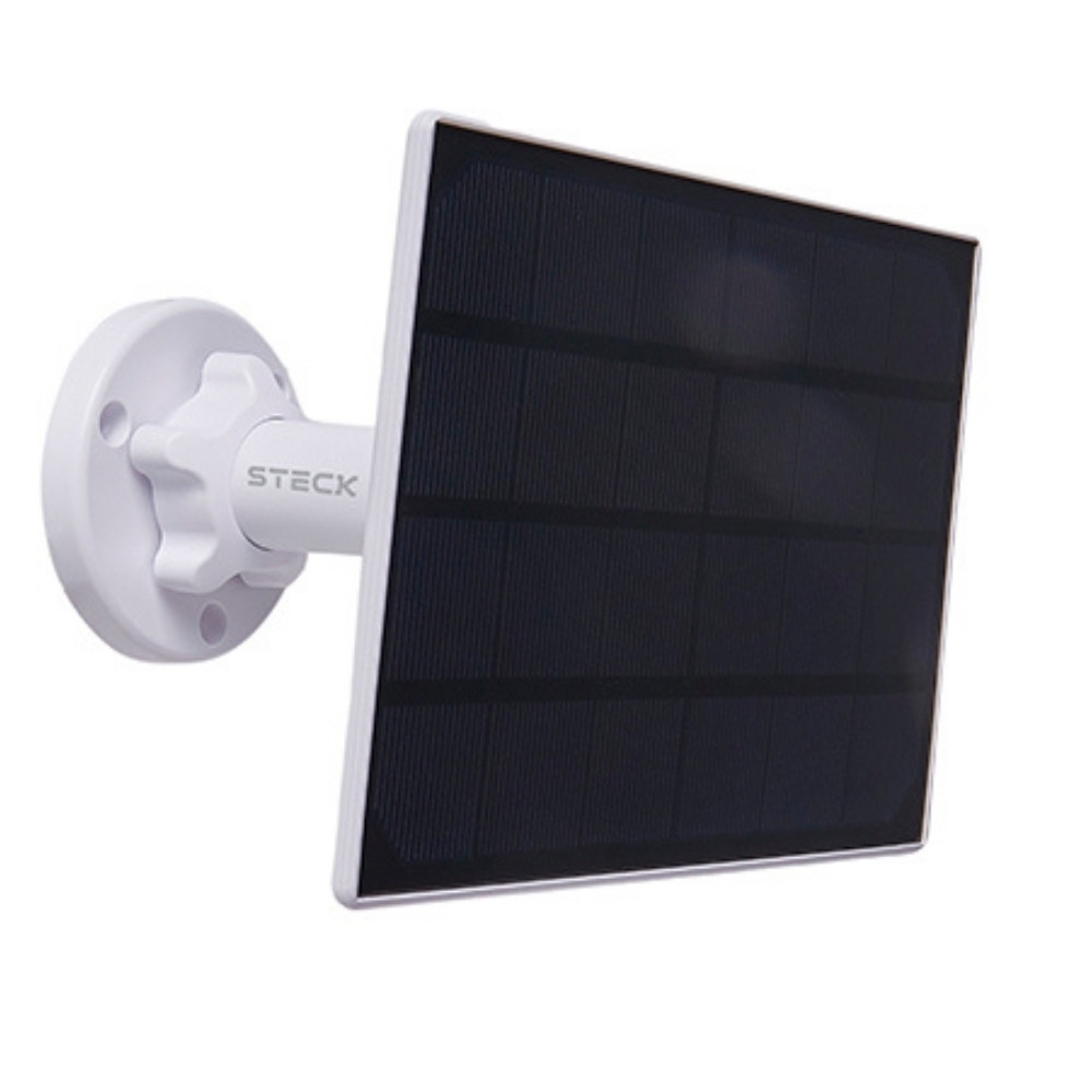 CAMERA DE SEGURANCA EXTERNA FIXA COM BATERIA E PAINEL SOLAR WIFI IP65 AMBIENTE CONECTADO - STECK