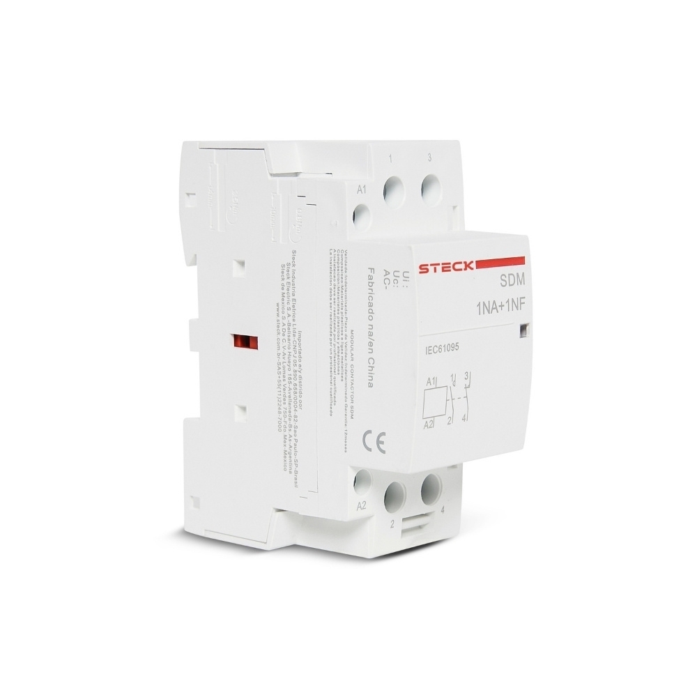 CONTATOR MODULAR 40A 2NA 230VAC - STECK