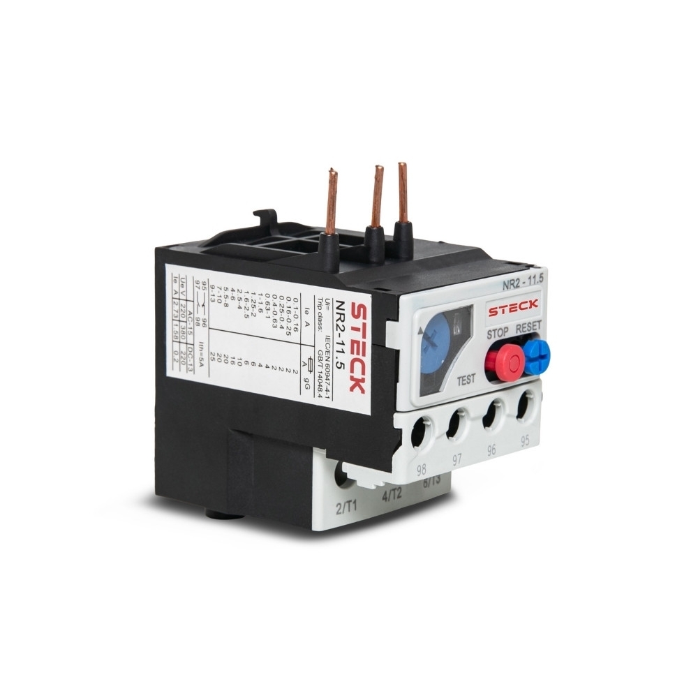 RELE MINI TERMICO CHALLENGER 5,5A-8A - STECK