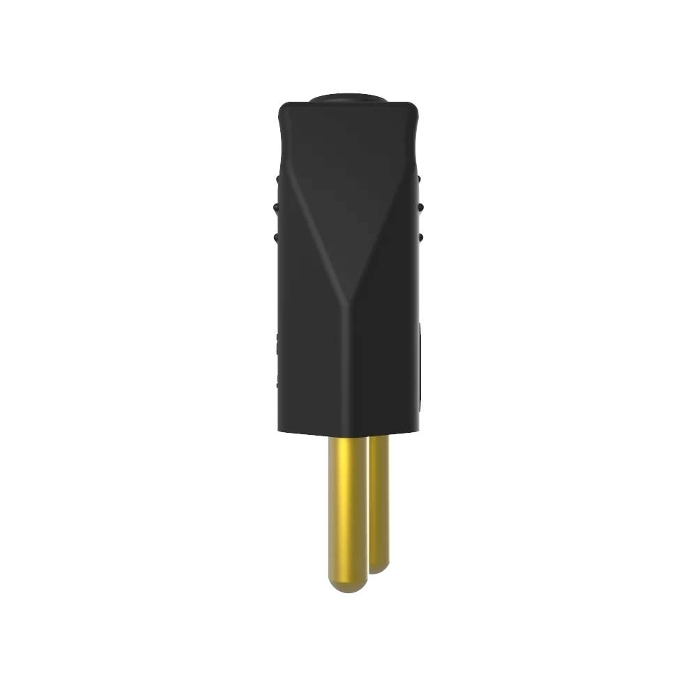 PLUG MACHO 2 POLOS + TERRA 20A 250V PRETO - SOPRANO