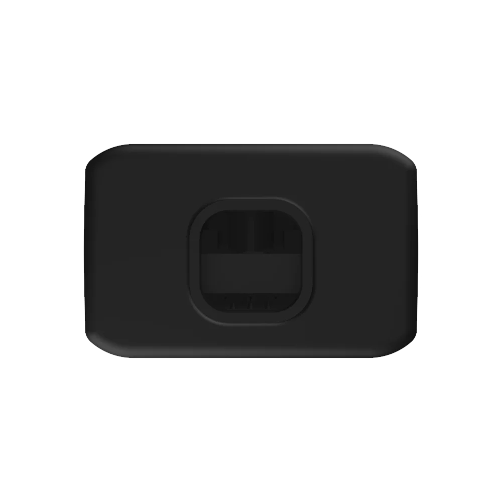 PLUG FEMEA 2 POLOS 10A 250V PRETO - SOPRANO