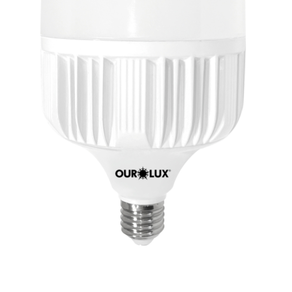 LAMPADA LED ALTA POTENCIA E40 150W BIVOLT LUZ BRANCA 6500K - OUROLUX
