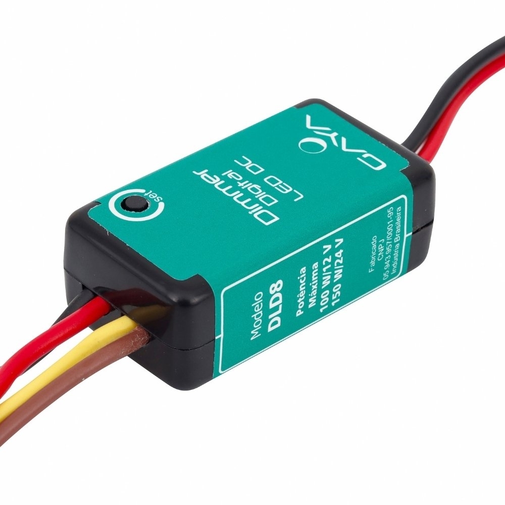 DIMMER DIGITAL DC 12/24V COM CONECTOR IP20 100W - GAYA