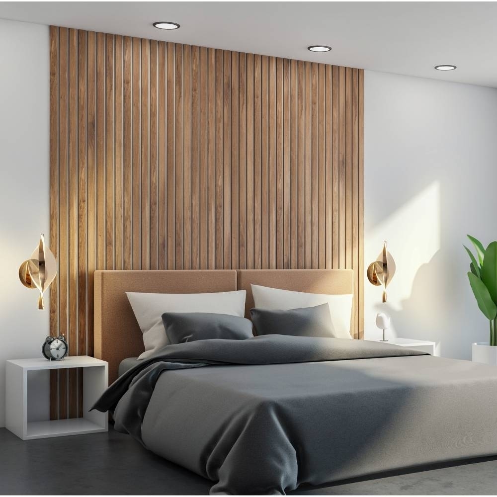 ARANDELA LED LEAF 7W BIVOLT LUZ AMARELA 3000K 310LM DOURADO - HEVVY