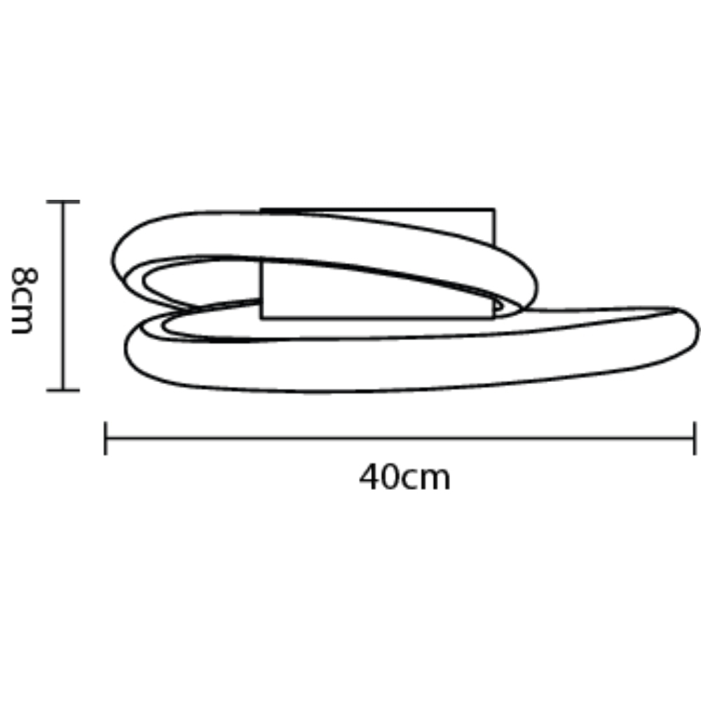PLAFON LED CIRCLE 30W 3000/4000/6000K BRANCO 40CM REDONDO - HEVVY