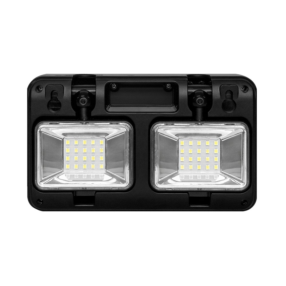 LUMINARIA LED EMERGENCIA BLA 5W BIVOLT LUZ BRANCA 6500K 1200LM PRETO - BLUMENAU