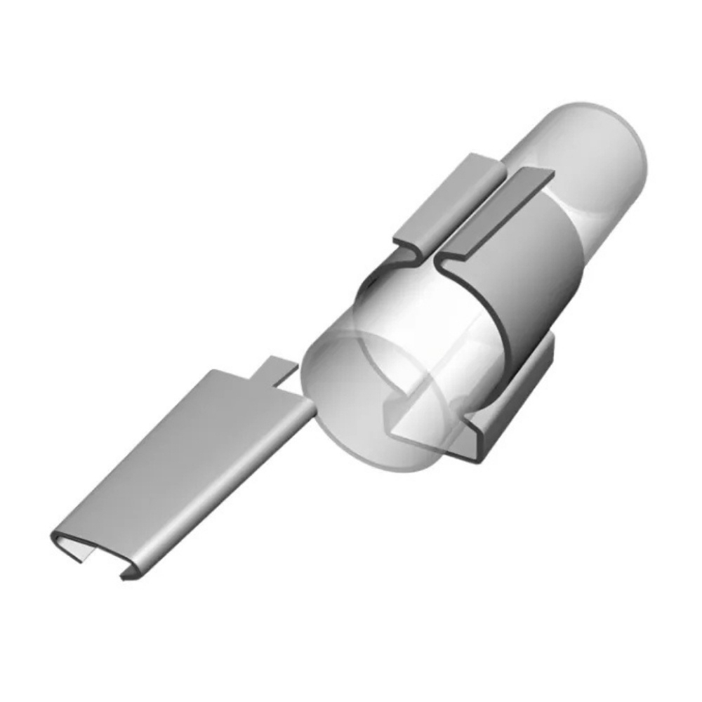 ABRACADEIRA D COM CUNHA 2.1/2 POLEGADAS GF - FIXAGOLD