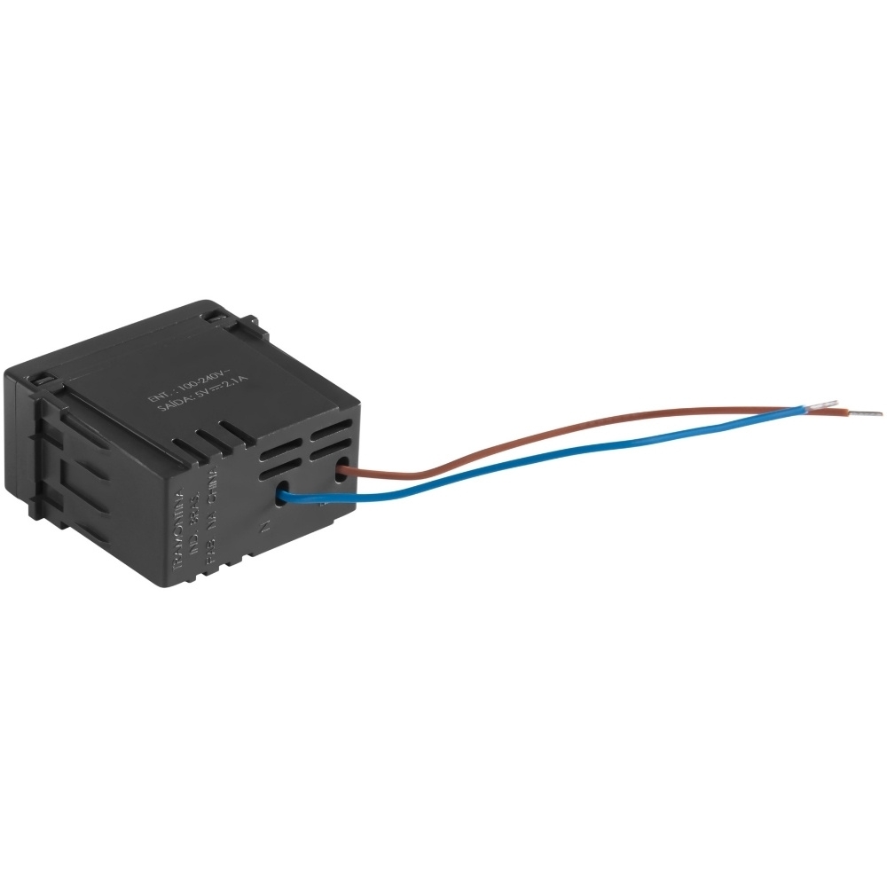 MODULO 2 TOMADAS USB-C 2A BIVOLT GRAFITE LIZ - TRAMONTINA