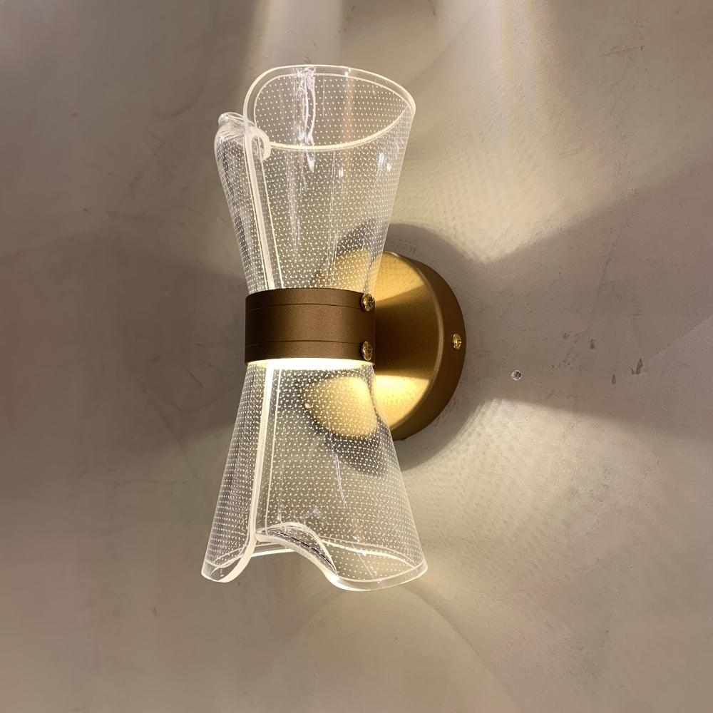 ARANDELA LED ROLL DIAMETRO 8,5X23CM ALTURA 5W BIVOLT 3 CORES 3000K/4000K/6000K 400LM DOURADO - SKYLIGHT