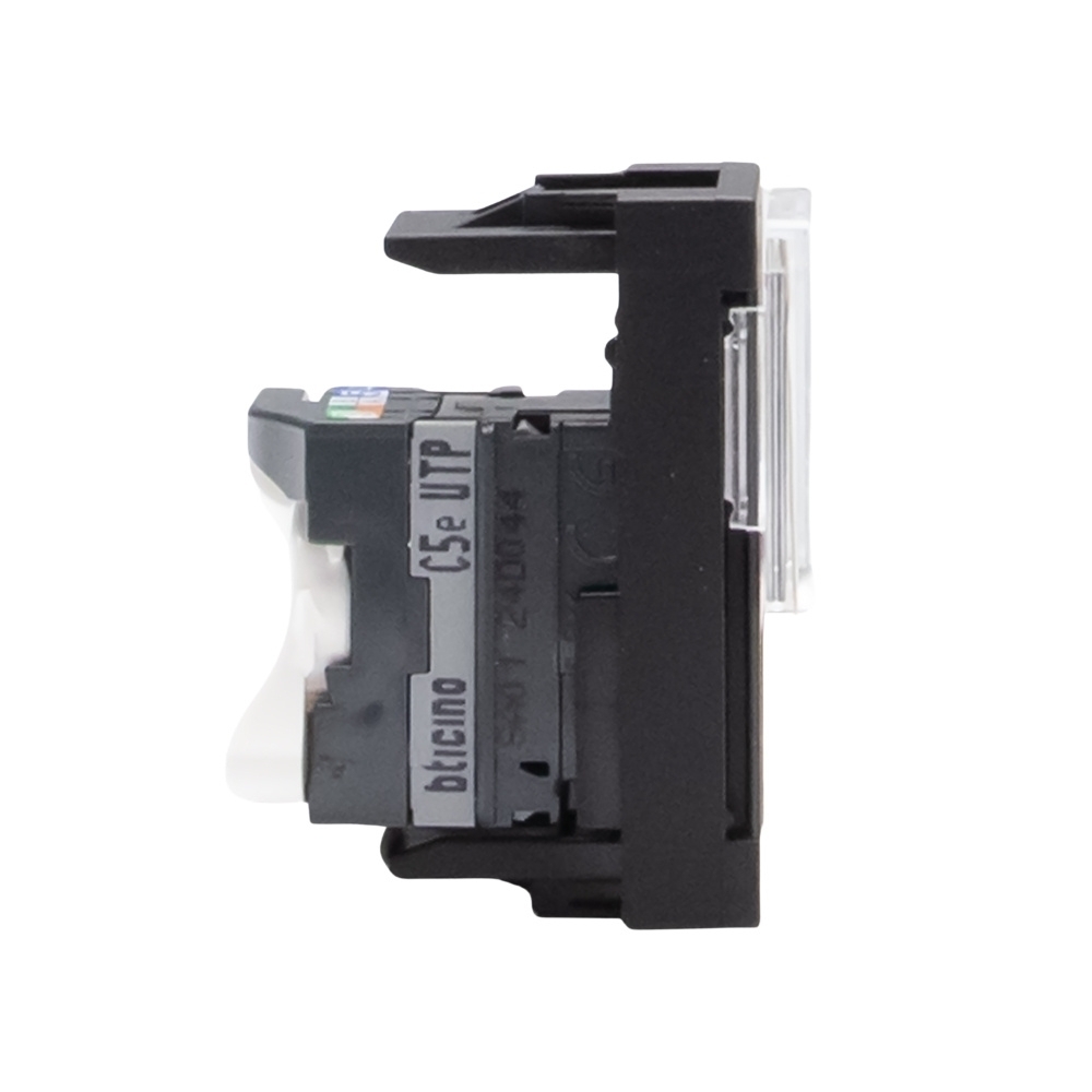 MODULO TOMADA RJ45 CAT5E PRETO 1M MATIXGO - BTICINO