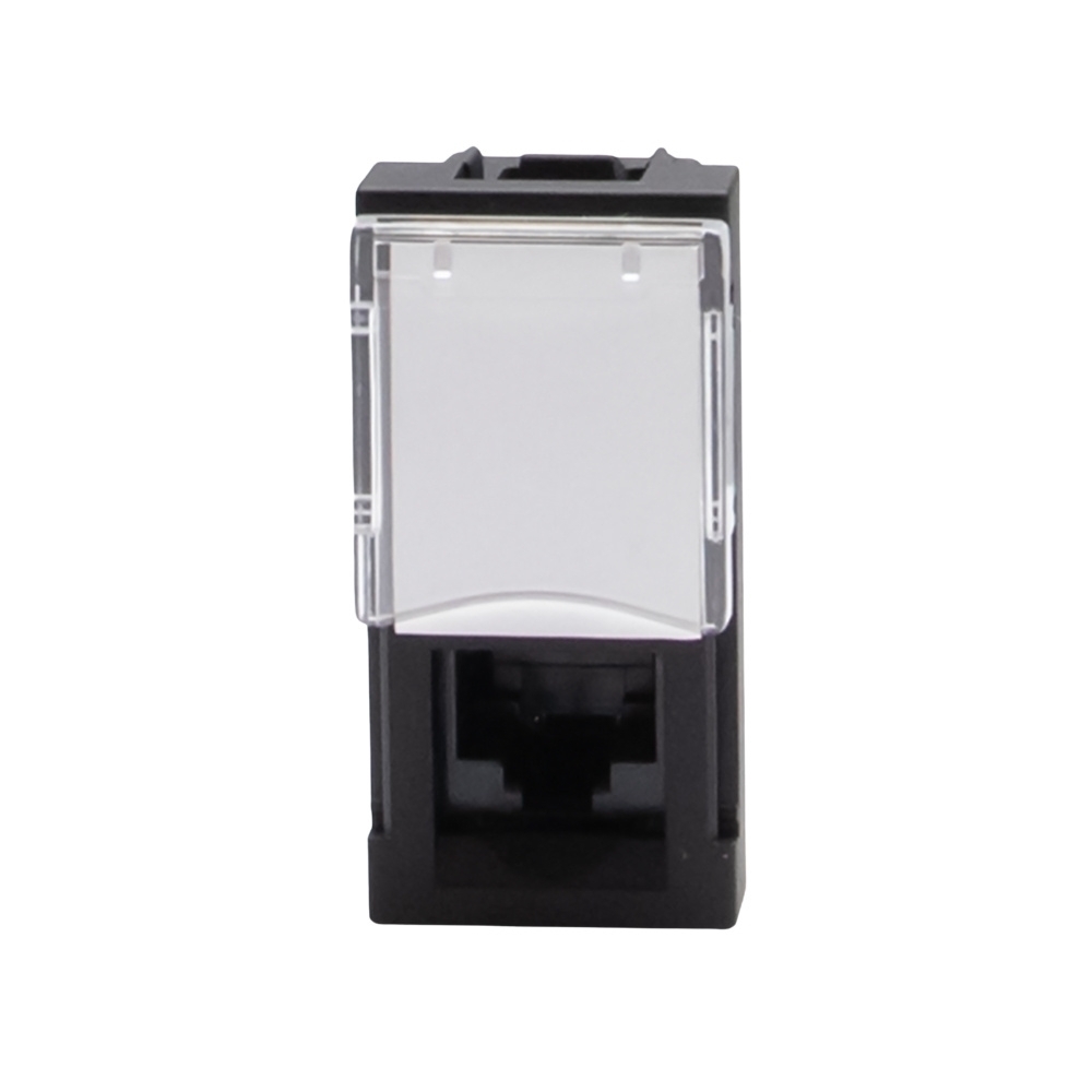 MODULO TOMADA RJ45 CAT5E PRETO 1M MATIXGO - BTICINO