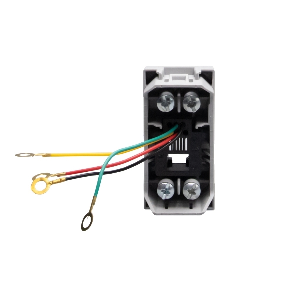 MODULO TOMADA RJ11 PARA TELEFONE CINZA 1M MATIXGO - BTICINO