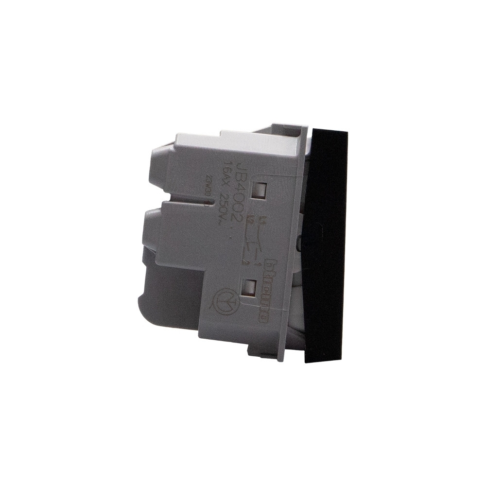 MODULO INTERRUPTOR BIPOLAR SIMPLES 16A 250V PRETO 1M MATIXGO - BTICINO