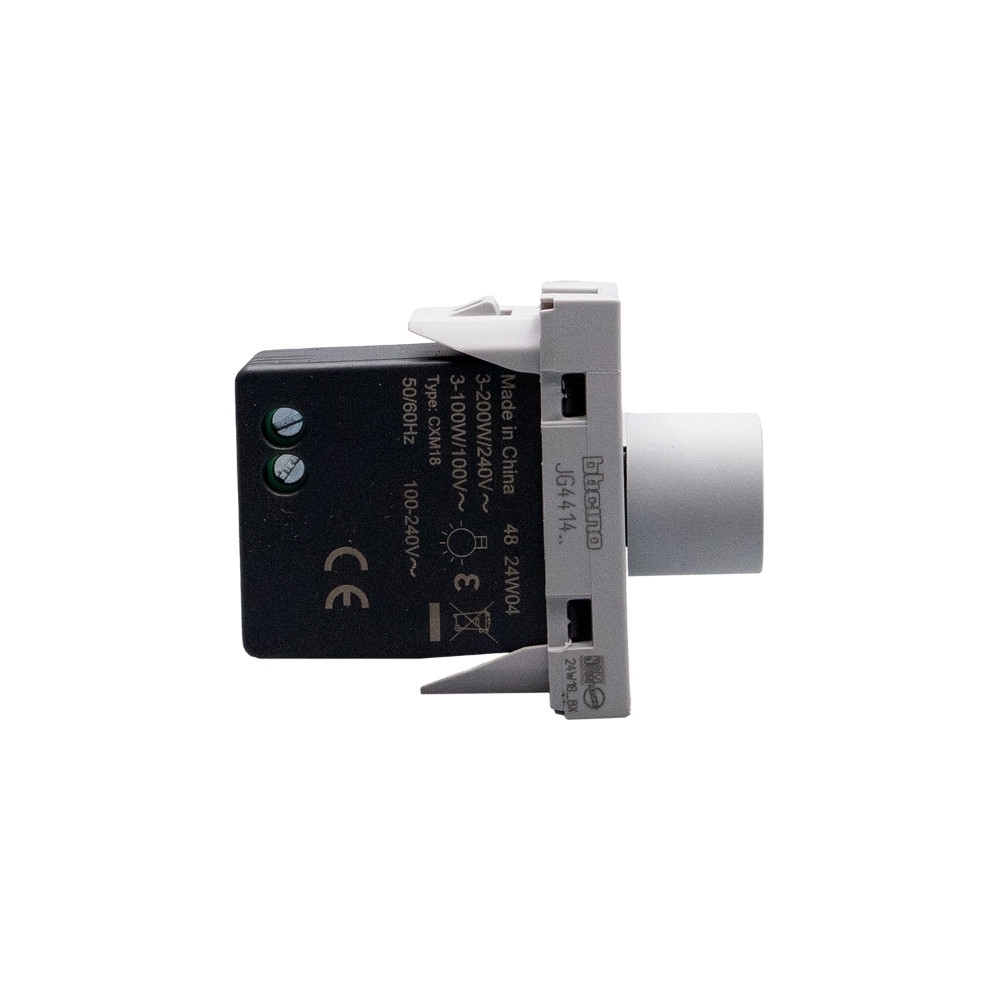 MODULO DIMMER ROTATIVO BIVOLT CINZA 2M MATIXGO - BTICINO