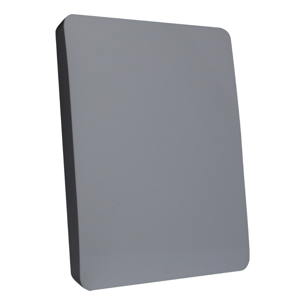 PLACA 4X4 CEGA CINZA SEM SUPORTE MATIXGO - BTICINO