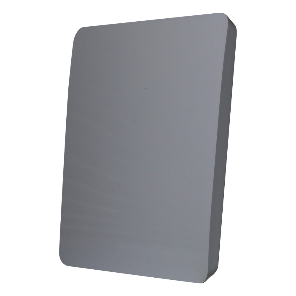 PLACA 4X4 CEGA CINZA SEM SUPORTE MATIXGO - BTICINO