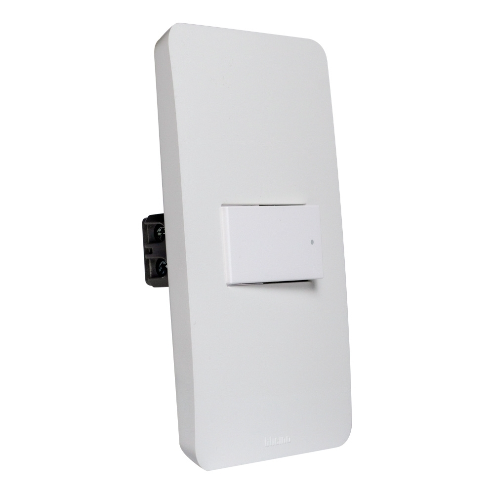 CONJUNTO 4X2 1 INTERRUPTOR SIMPLES HORIZONTAL 10A BRANCO MATIXGO - BTICINO