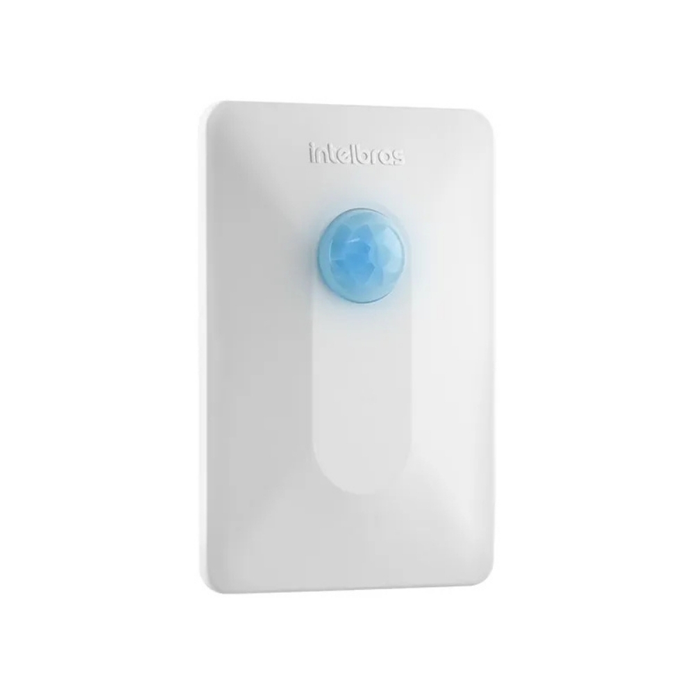 SENSOR PRESENCA 180G COM FOTOCELULA MICROC BRANCO - INTELBRAS