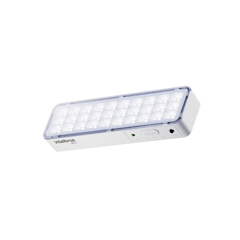 LUMINARIA LED EMERGENCIA 30 LEDS 1W 100LM BIVOLT - INTELBRAS