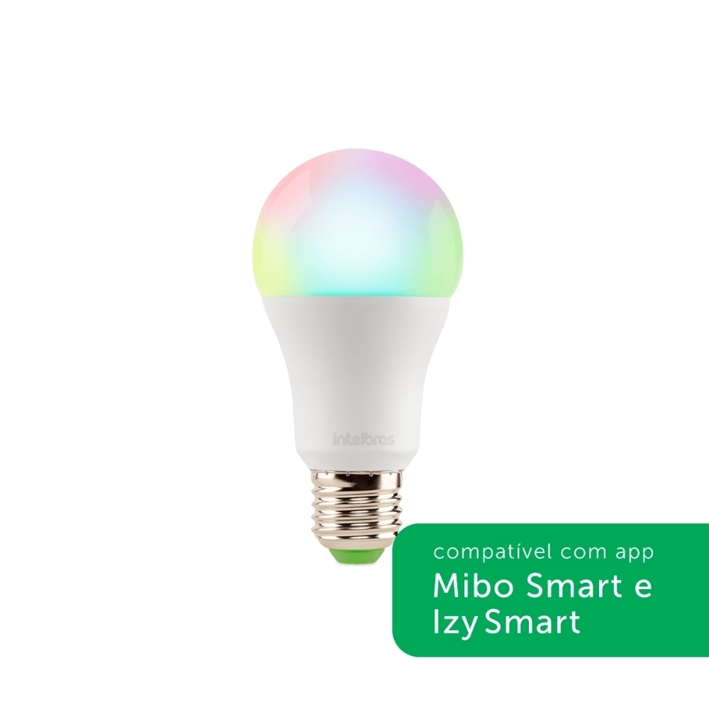 LAMPADA LED 9W RGB+ WIFI SMART - INTELBRAS
