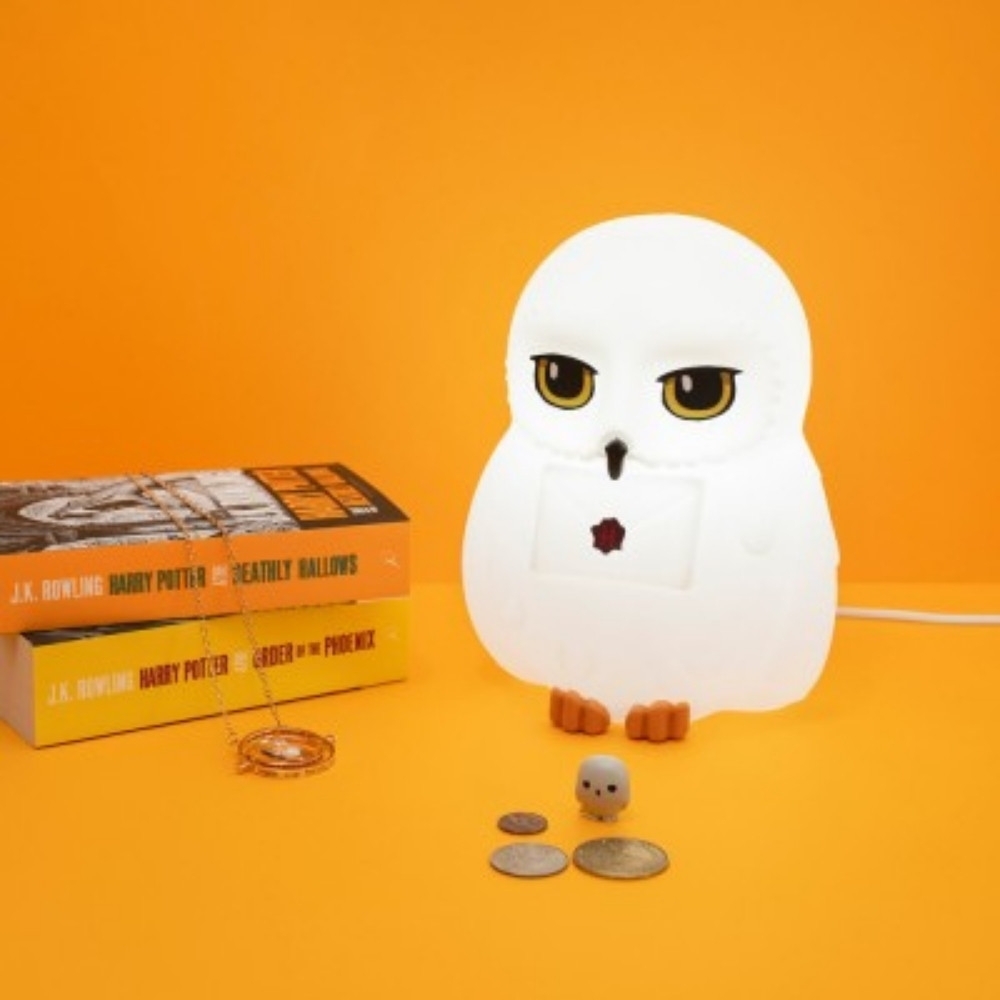 LUMINARIA DE MESA HARRY POTTER CORUJA HEDWIGES PARA1 LAMPADA E27 - USARE